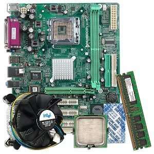  Pentium 4 3.40GHz DIY Kit w/Mainboard CPU DDR2 RAM & More 