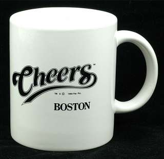 CHEERS BAR SOUVENIR COFFEE MUG   1993 BOSTON MASSACHUSETTS  
