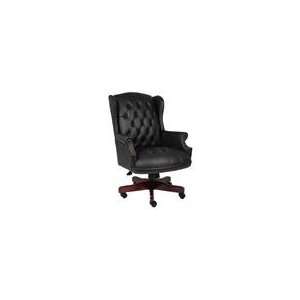    BOSS Office Products B800 BK Executive Seating