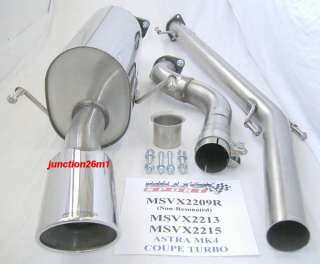 BRAND NEW MILLTEK STAINLESS STEEL CAT BACK NON RESONATED SYSTEM TO FIT 