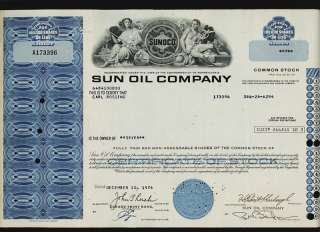 SUN OIL COMPANY ( SUNOCO) Pittsburgh PA Carl Rossing  