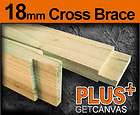 20 Standard Canvas Frame Cross Brace 18mm Deep (Pair)
