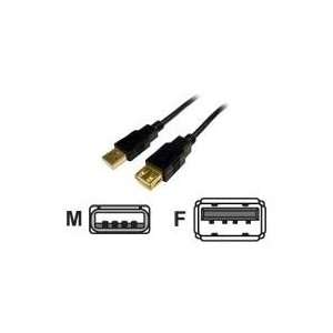  By Cables Unlimited 3Mtr USB 2.0 Gold Connector Extension Cable 