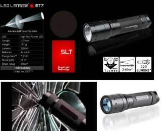   included duracell or led lenser brand beam distance 240m size 114mm