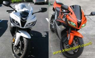 Motorcycle HID Bi Xenon Projector KT MT5 55W Blue Halo Eye+ Red Devil 