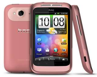 BRAND NEW HTC WILDFIRE S IN PINK UNLOCKED ANDROID WiFi PLUS 2GB 