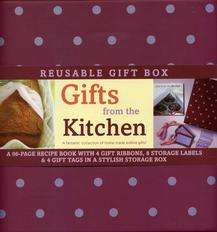 Kitchen Gift Box   recipe book ribbons labels tags NEW  