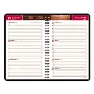  Day Runner® Bordeaux Wirebound Weekly Appointment Book 