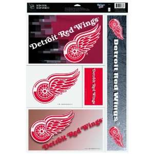  NHL Detroit Red Wings 11 by 17 Inch Ultra Decal Multiple 