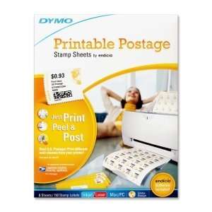  Dymo Printable Postage Stamp Label