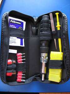 FELLOWES DELUXE 22 PC. COMPUTER TOOL KIT W/CASE (NIP) 077511490989 