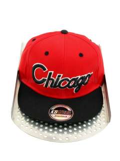 Chicago Flat Peak Baseball Snapback Hip Hop Caps  