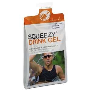 Squeezy Drink Gel, selbstverschliessender Squeasypack, Himbeere, 120ml 