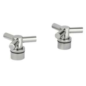Grohe 18033BE0 Atrio Trio Spoke Handle in Sterling for Roman Tub 18033