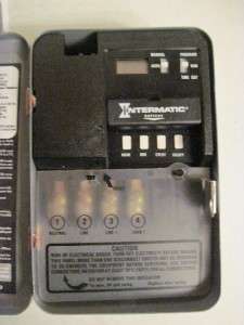 Intermatic Electronic 24 Hour Time Switch ET100C Timer & Manual  