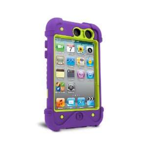  iFrogz IT4BF PRP/GRN iPod Touch 4G Bullfrog Case  