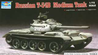   Trumpeter 07281 russ. T 54 B Mittelschwerer Panzer Kit 1 