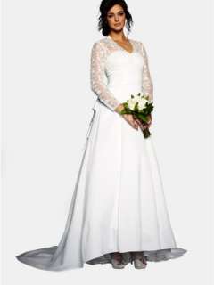 Lace Long Sleeve Wedding Dress Very.co.uk