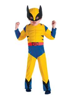 Toddler Wolverine Muscle Chest  Cheap SuperHeroes Boy Halloween 