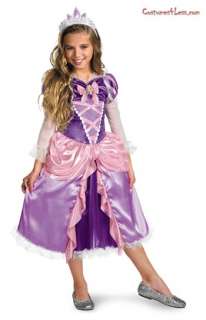 Tangled Princess Rapunzel Shimmer Deluxe Costume 