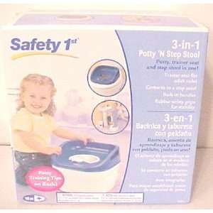  Safety 1st 3 in 1 Potty N Step Stool Baby