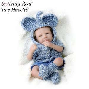   Evies Elephant Ears Baby Girl Doll So Truly Real by Ashton Drake