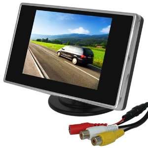   Skque 3.5 Inch LCD TFT Monitor for Car Rear Backup Camera Electronics