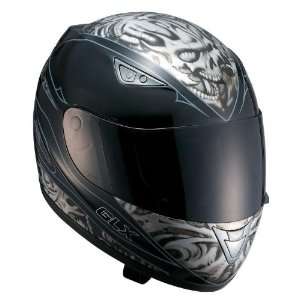 DOT Approved Adult Mens Full Face Skull Helmet   Frontiercycle (Free U 