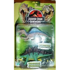 Jurassic Park Dinosaurs   Spinosaurus & Stegosauraus  Toys & Games 