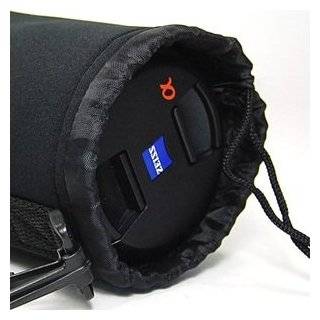   Drawstring Soft Neoprene Lens Pouch Bag Cover for Sony Canon