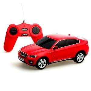    124 Scale BMW X6 RED Radio Remote Control Car Toys & Games