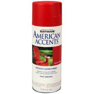   American Accents Spray, Satin Colonial Red, 12 Ounce