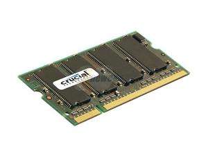   Crucial 1GB 200 Pin DDR SO DIMM DDR 400 (PC 3200) Laptop 