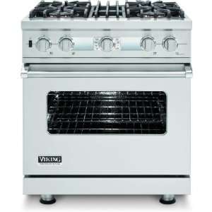   Electronic Control Propane Gas Range With 4 Burners   Stainless Steel
