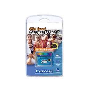  Transcend Information Flash memory card 256 MB 80x Compact 
