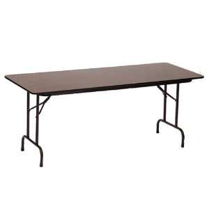   Solid Plywood Folding Table Fixed Height 36 W x 72 L
