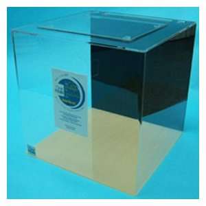   Clear for Life Cube 25 Gallon Acrylic Aquarium (Black)