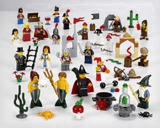 New Educational LEGO MINIFIGURE 227 PC SET LEGO FAIRYTALE & HISTORIC 
