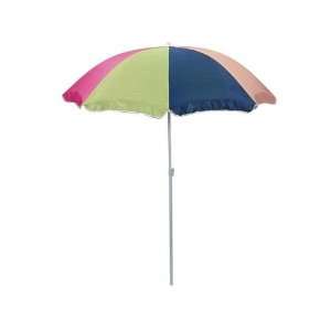  Sport Design 6 Foot Beach Umbrella w/Tilt Tropic Colors 