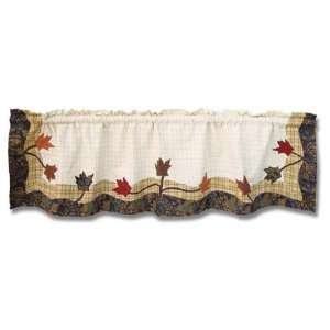    Rustling Leaves, Curtain Valance 54 X 16 In.