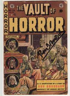 EC COMICS The Vault of Horror #29, With Ray Bradbury Story Lets Play 