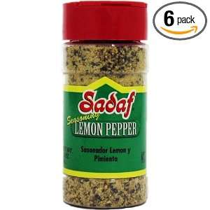 Sadaf Lemon Pepper Seasoning, 2.8 Ounce (Pack of 6)