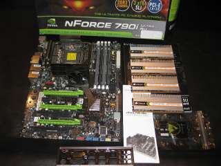   790i SLI ATX Intel LGA 775 Motherboard W/ 4 GB DDR3 Ram  