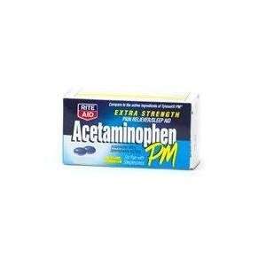  Rite Aid Extra Strength Acetaminophen PM, 20 Gel Caps 