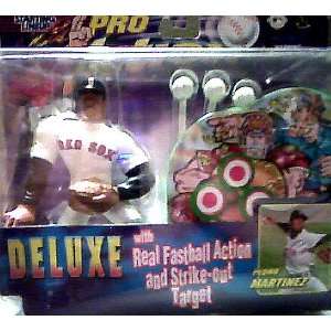  Pedro Martinez Deluxe Action Figure with Real Fastball Action 