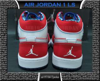 Nike Air Jordan 1 Retro LS Sport Red White Varsity Red US 12 rare I 