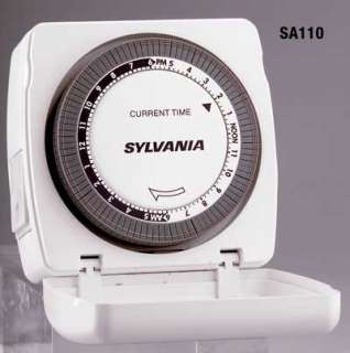    Sylvania SA110 15 Amp Heavy Duty Appliance Timer