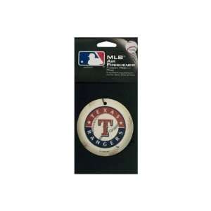    Mlb Texas Rangers Baseball Pine Air Freshener 