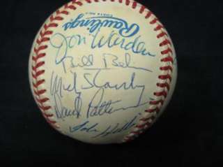 RIK) 1968 Detroit Tigers team Autograph Auto Baseball 22 Signatures 