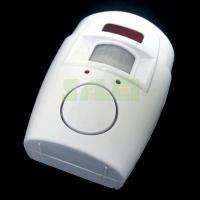 Wireless IR motion sensor alarm detector remote safety  